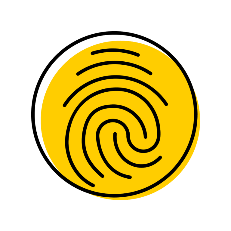 gold fingerprint